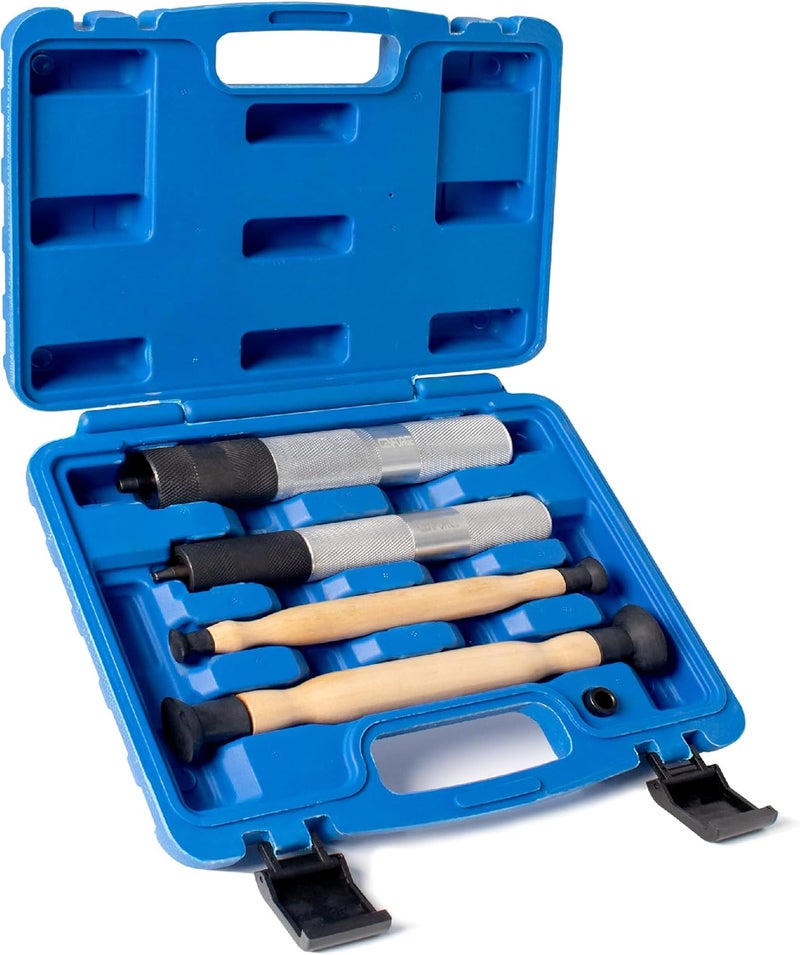 CENFORGE Store Valve Spring Compressor Tool with Valve Lapping Tools, Valve Keeper Remover Installer Set Fits Toyota Four Cylinder and Chrysler New World Engines with Valve Stems from 4.5 to 7.5mm and 5/16" to 3/8" - Image 1